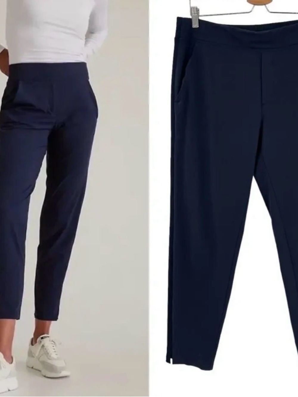 Featherweight Athleta Brooklyn Heights ankle Navy | Size 00 | NWOT